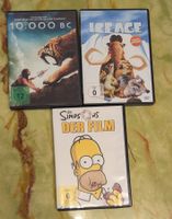 DVD SetNr.56(10.000 BC, Ice Age, Simpsons der Film)