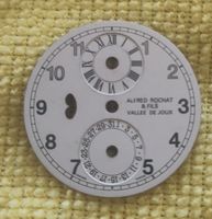 Cadran de montre Alfred Rochat & Fils vintage, parfait état
