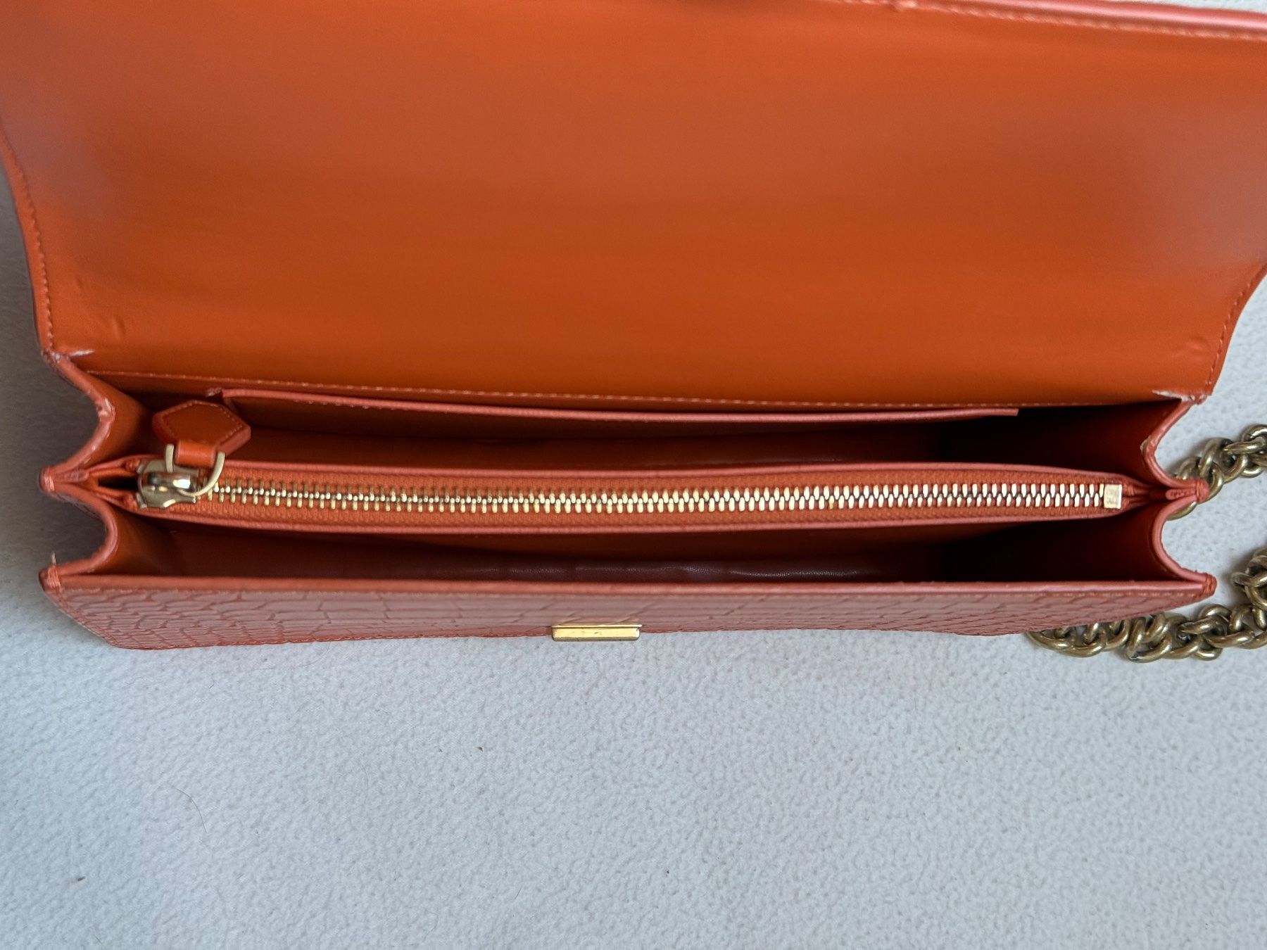 Pinko Borse da donna: PINKO Handtasche croco orange – Usato da Endingen venduto da lisous.closet 6