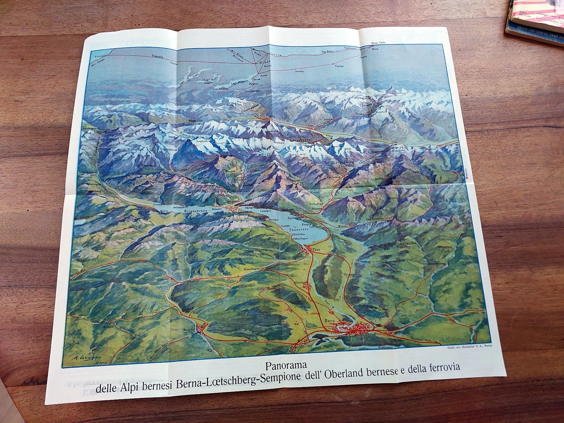 Riviste & Magazine: Ephemera - Bern-Lötschberg-Sempione - BLS – Usato da Schönenwerd venduto da Steidi 2
