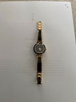 Anne Klein Damenuhr, Gold/Schwarz, neuwertig, Top Zustand...