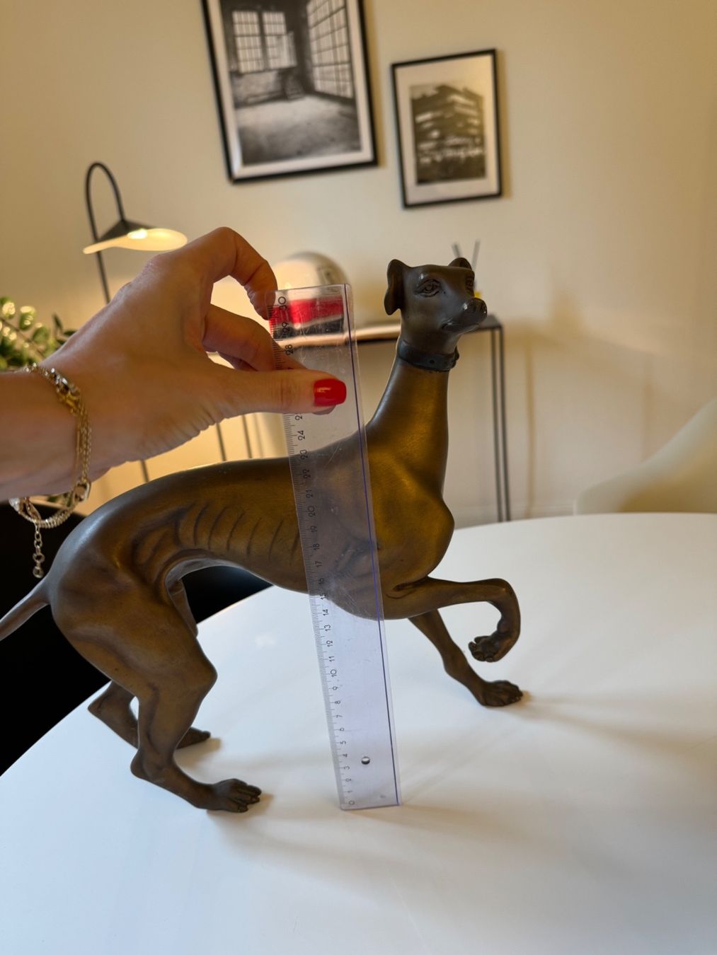 Sculture & Statue: Statue aus Metall oder Eisen - Windhund – Usato da Pfäffikon SZ venduto da angelica_sauter 1