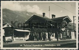 GR Maienfeld - Bahnhof - Bahn - Militär