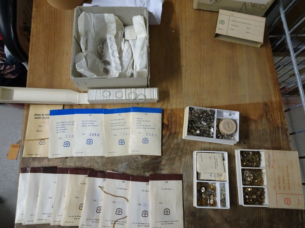 Kit 2 Roues Automatiques ETA 2551 / 2550 - Pour Mouvement 1481 Et 1482 - Pièces Horlogères Suisses