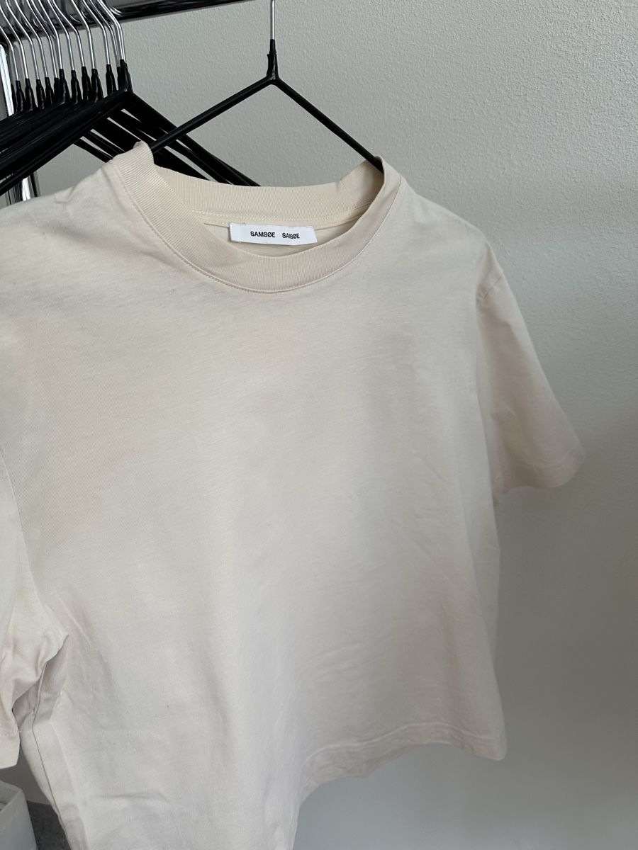 Samsøe Samsøe T-shirts: Samsoe Samsoe T-Shirt crème Gr. XS – D'occasion à Zürich par davinciclaude