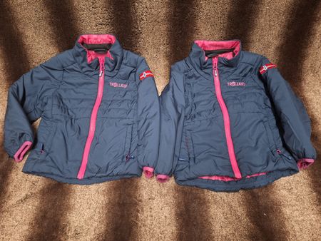 Gr. 104 2x Trollkids Isolationsjacke Zwillingsmädchen