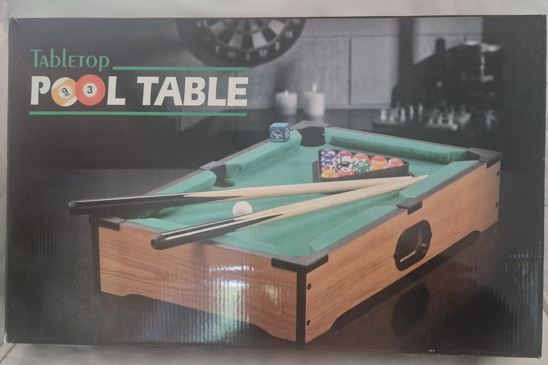 Tavoli da biliardo: Pool Table Billard (Miniatur) - tolle Geschenkidee! – Nuovo (secondo la descrizione) da Nänikon venduto da kriki