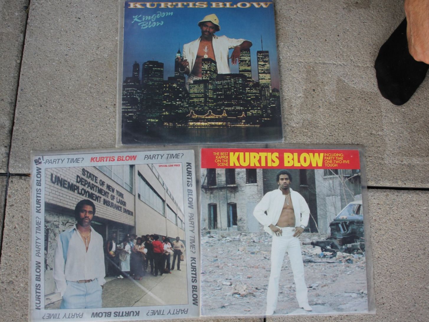 Schallplatten: Kurtis Blow 3 Platten – Gebraucht aus Hochdorf von