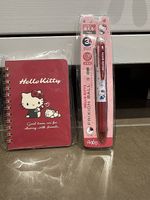 Hello Kitty Notizbuch + Kugelschreiber 