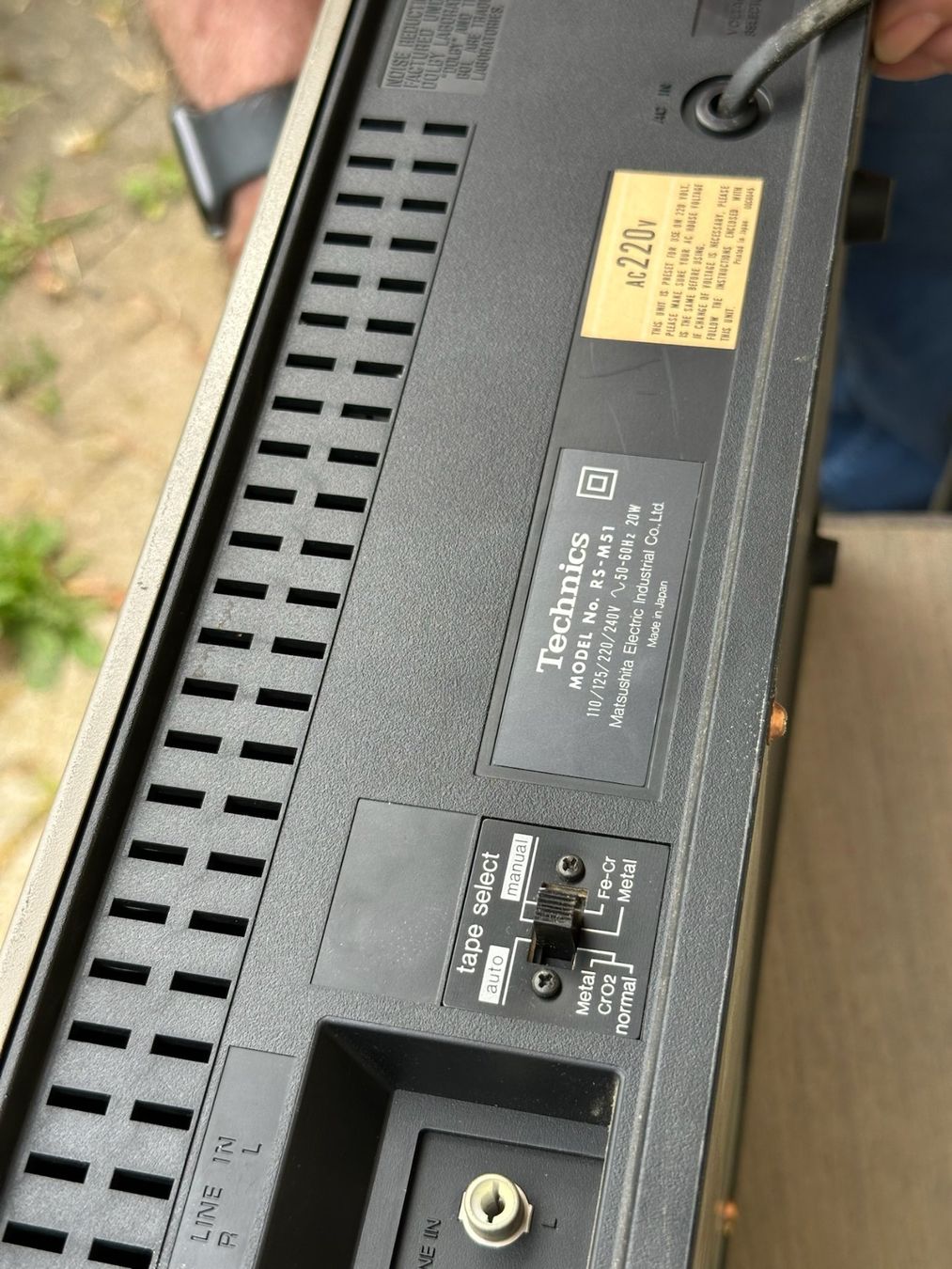 Technics Enregistreurs: Technics RS-M51 – D'occasion à Mumpf par Aussipeter 1