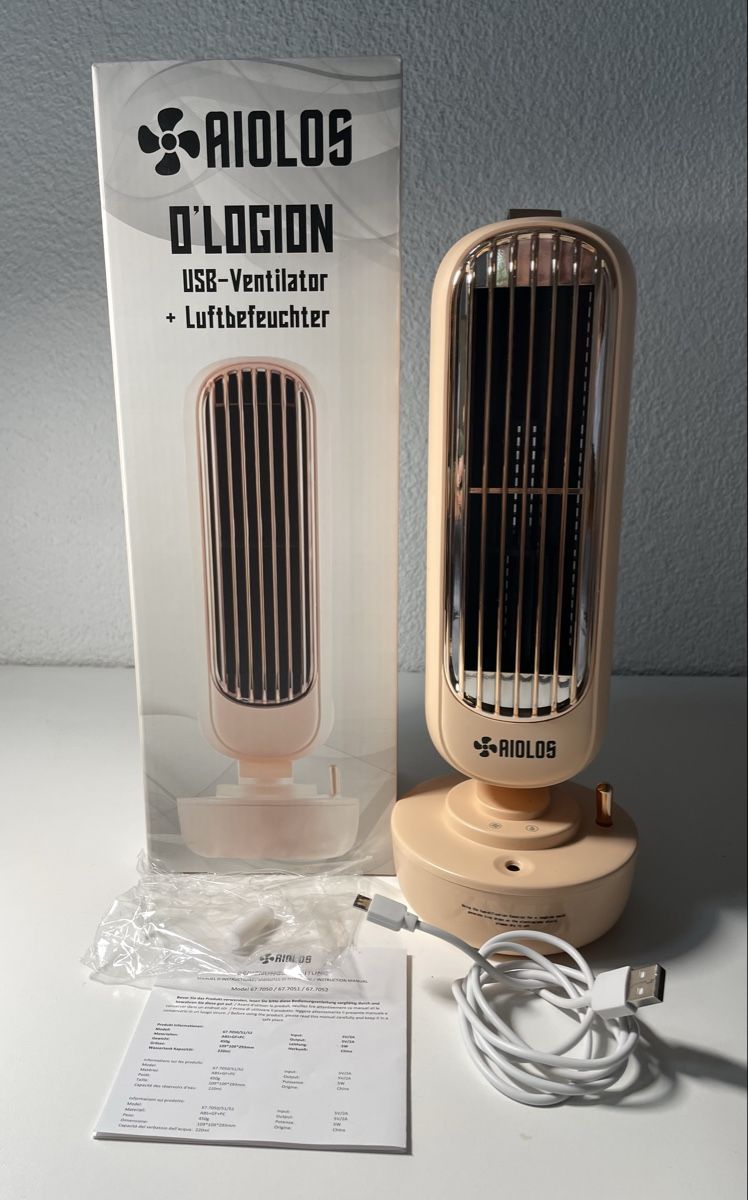 Ventilateurs: USB-Ventilator + Luftbefeuchter – D'occasion à Schwerzenbach par Muffi01
