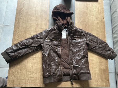 Veste enfant Orchestra en cuir (5 ans)