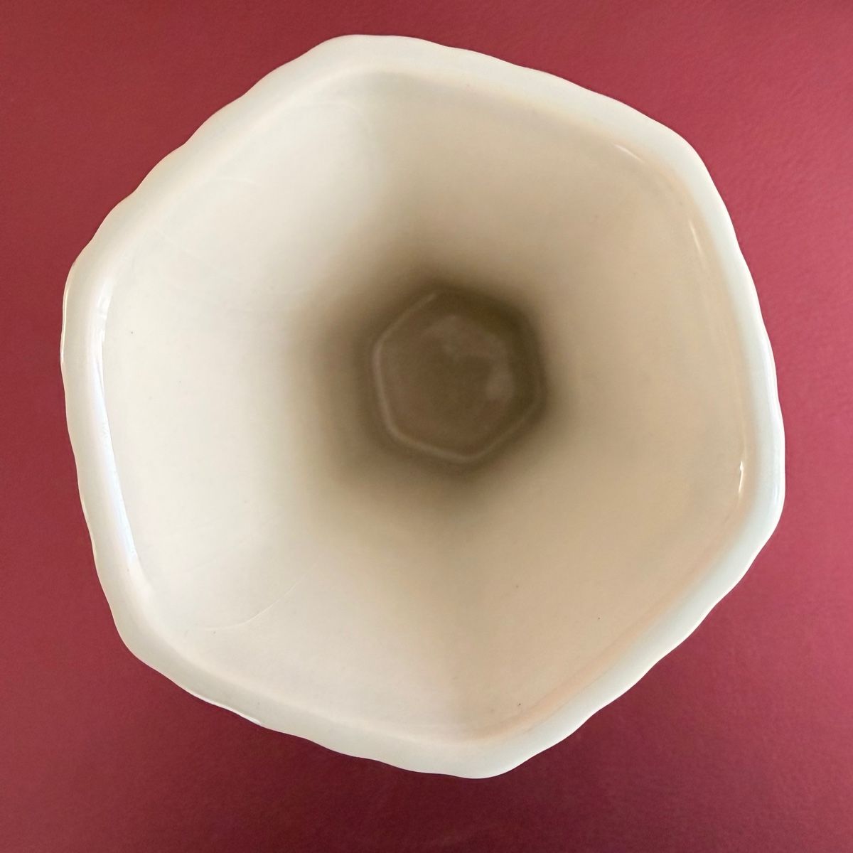 Vasen & Gefässe: Vintage handbemalte Fächer- oder Trompetenvase - Holland – Neu (gemäss Beschreibung) aus Schlieren von RoPue 4