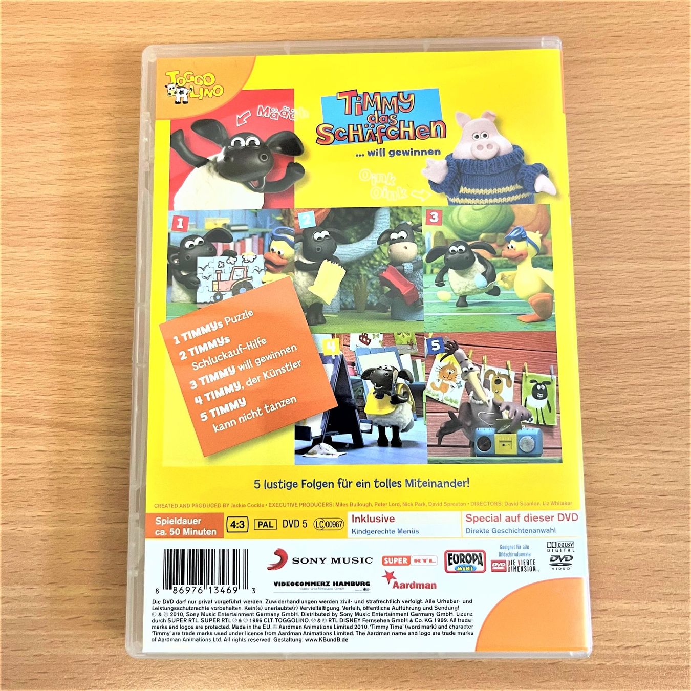 Alle DVDs: DVD - Timmy das Schäfchen - Vol. 1 – Gebraucht aus Amlikon-Bissegg von allerlei-versand 2