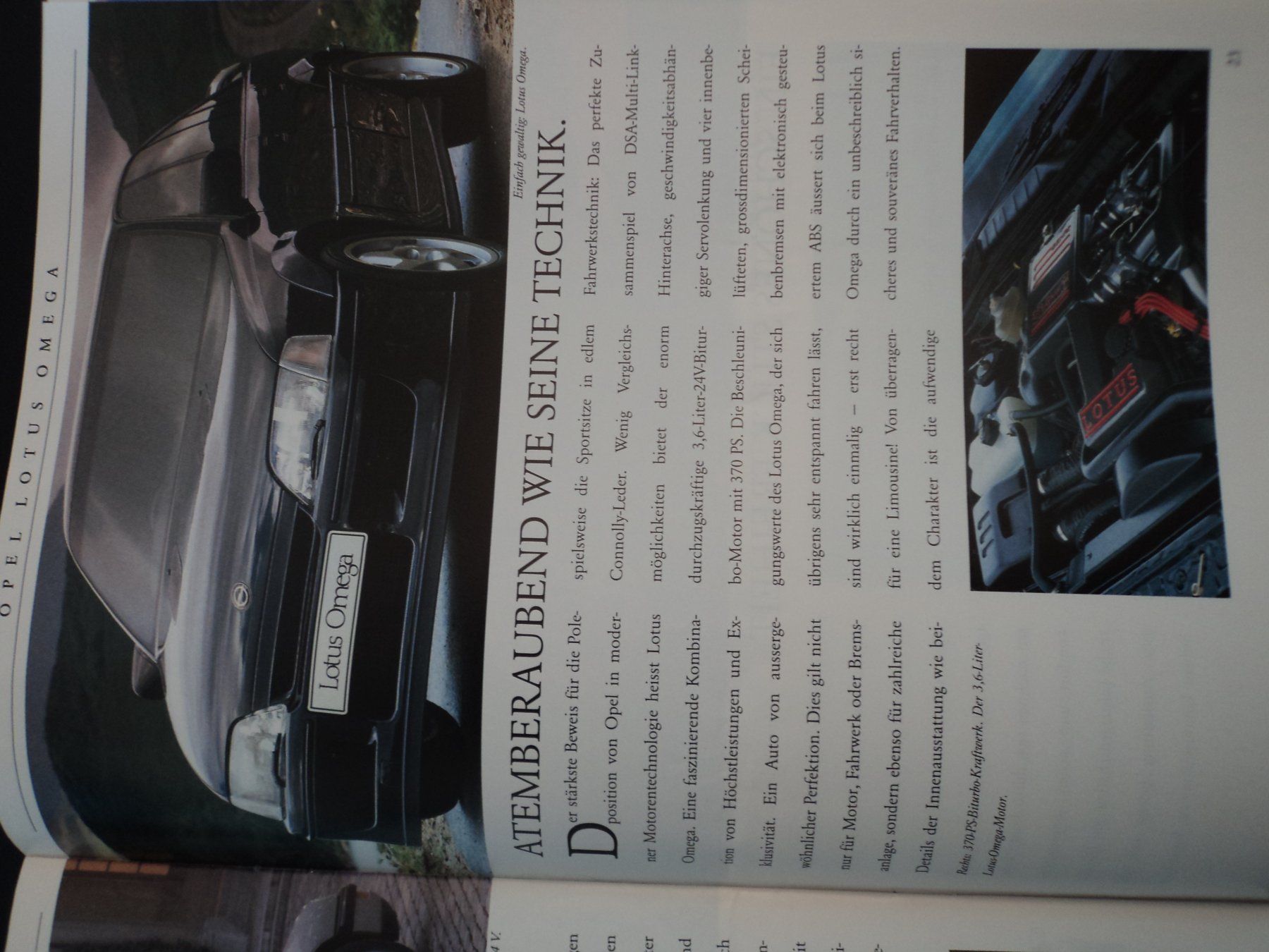 Opel Documenti: Prospekt Opel Panorama 1993 – Usato da Schwarzenburg venduto da modelCARama 7