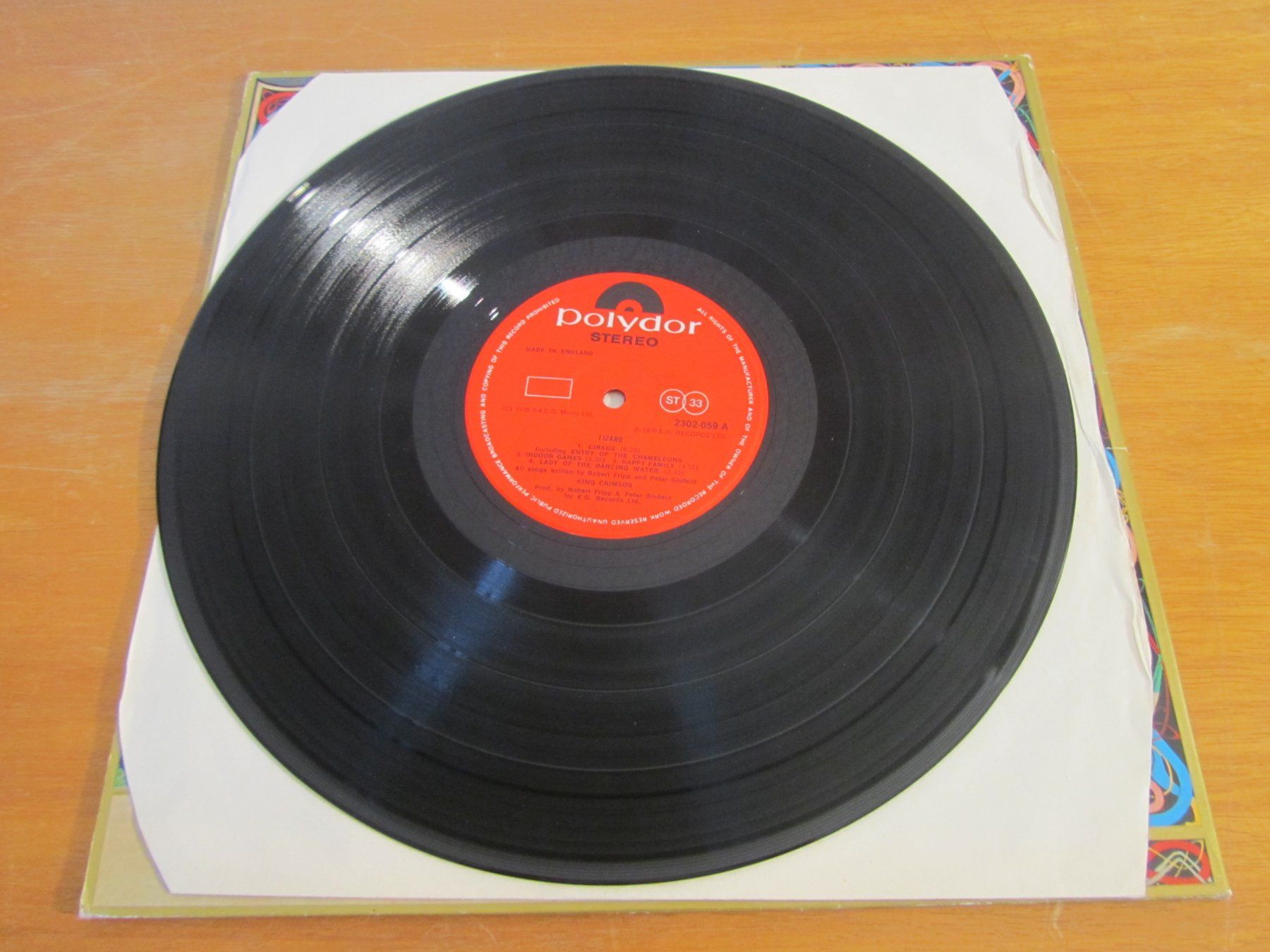 Schallplatten: KING CRIMSON:    Lizard – Gebraucht aus Seengen von mikelele 3