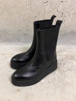 Neue Schwarze Zara Boots, Grösse 36, neuwertig!