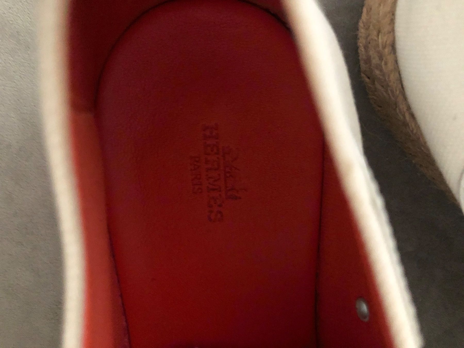 Hermès Scarpe da uomo: Hermes Sneakers espadrille – Usato da St. Moritz venduto da Capricorn88 3