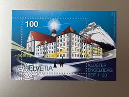2020-Bloc spéc.900 ans Abbaye Engelberg- No 1764 ʘ J.d’émis.
