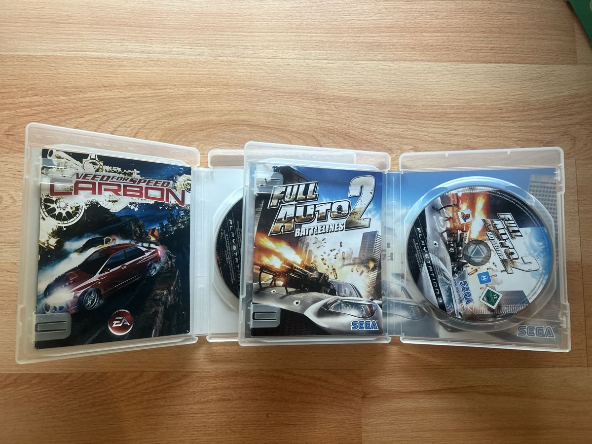 Sony Giochi: 2 PS3 Games Need for Speed Carbon Full Auto 2 Set – Usato da Schötz venduto da lor_z95g 1