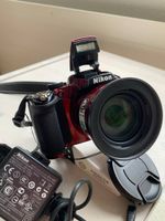 Nikon Coolpix P510 (Rot) – 42x optischer Zoom