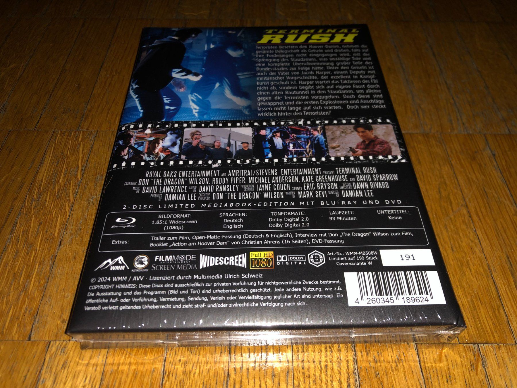 Tutti i DVDs: Terminal Rush - MEDIABOOK - WATTIERT - UNCUT – Nuovo e nell'imballaggio originale da Basel venduto da havsok 1