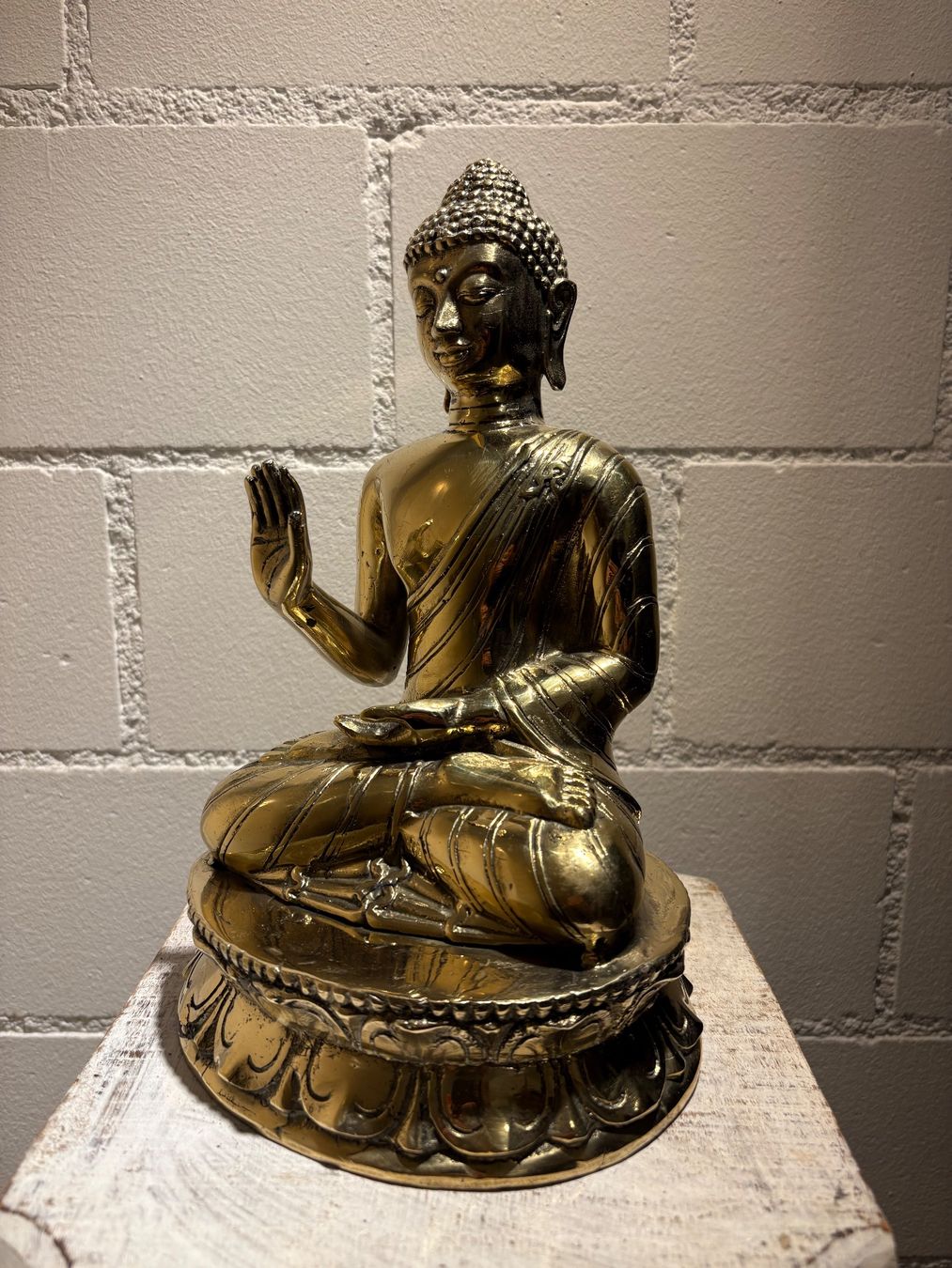 Sculptures & Statues: Buddha Messing 26 cm – D'occasion à Lenggenwil par Unique_ 1