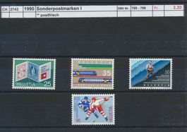 1990 "Sonderpostmarken I", ** postfrisch