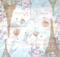 Serviette toujours paris 25x25 (d240) 2Stk.
