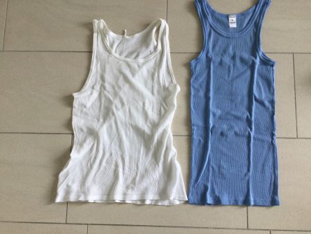 2er Set Unterhemd Feinripp, Gr. M, 1 x neu