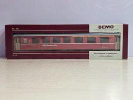 Bemo, 3241127, RhB, AB 1567, Einheitswagen EW II, rot, NEU