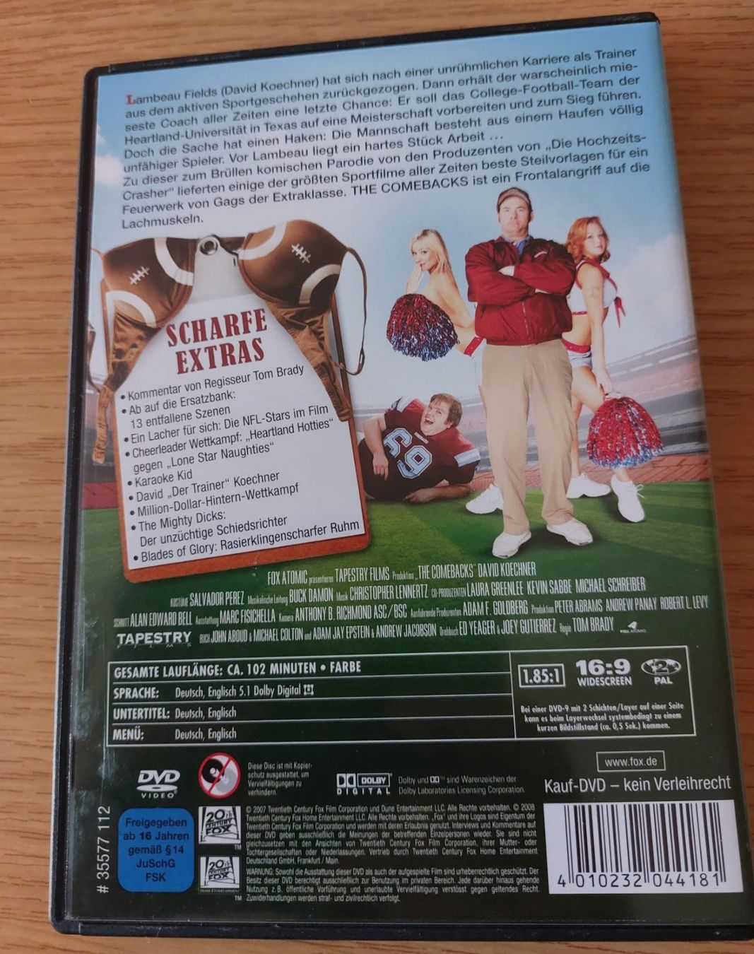 Tutti i DVDs: DVD - Comebacks - Komödie – Usato da Urtenen-Schönbühl venduto da Kahru 1