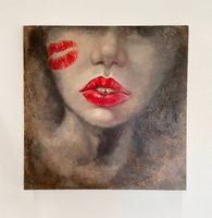 Abstraktes Originalgemälde 100 x 100 cm Unikat