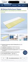 AM Qualitätstopper 180x200 ganz neu. Nur Probe gelegen.