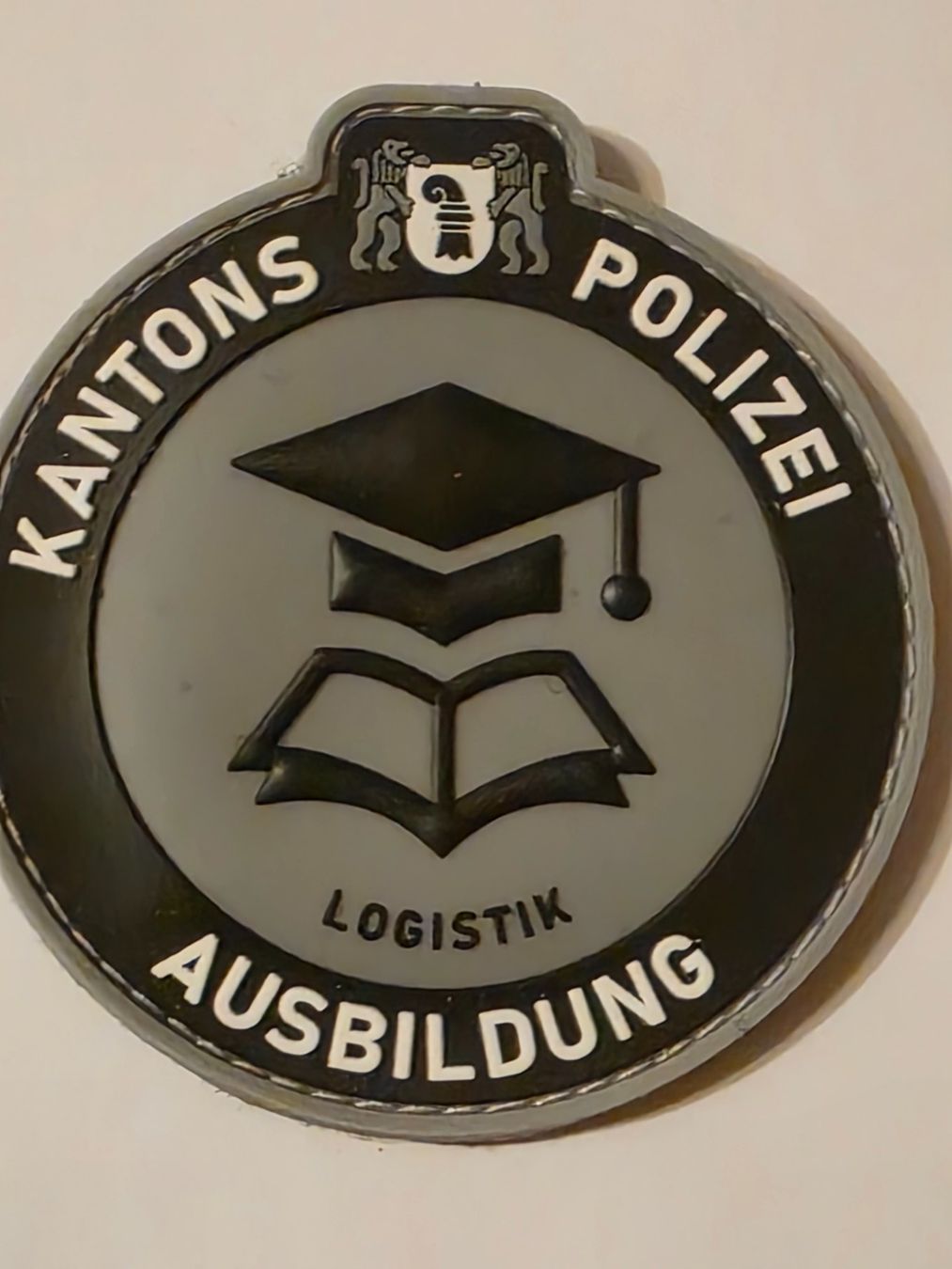 Schweizer Armee Placchette & Badge: Polizei Abzeichen Badge Kantonspolizei Basel logistik Ausbil – Nuovo (secondo la descrizione) da Nyon venduto da freetoys08