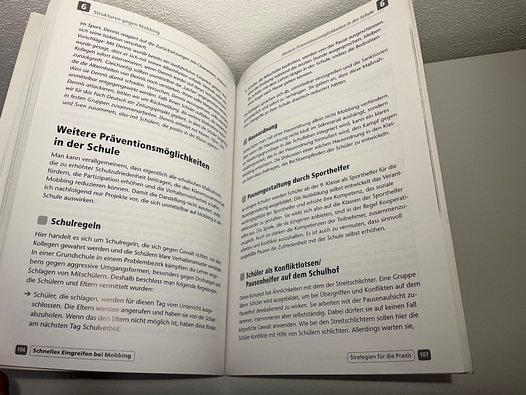 Libri: 📖 Schnelles Eingreifen bei Mobbing – Usato da Vaduz venduto da NotNeeded 3