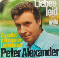 Vinyl Single Peter Alexander - Liebes-Leid