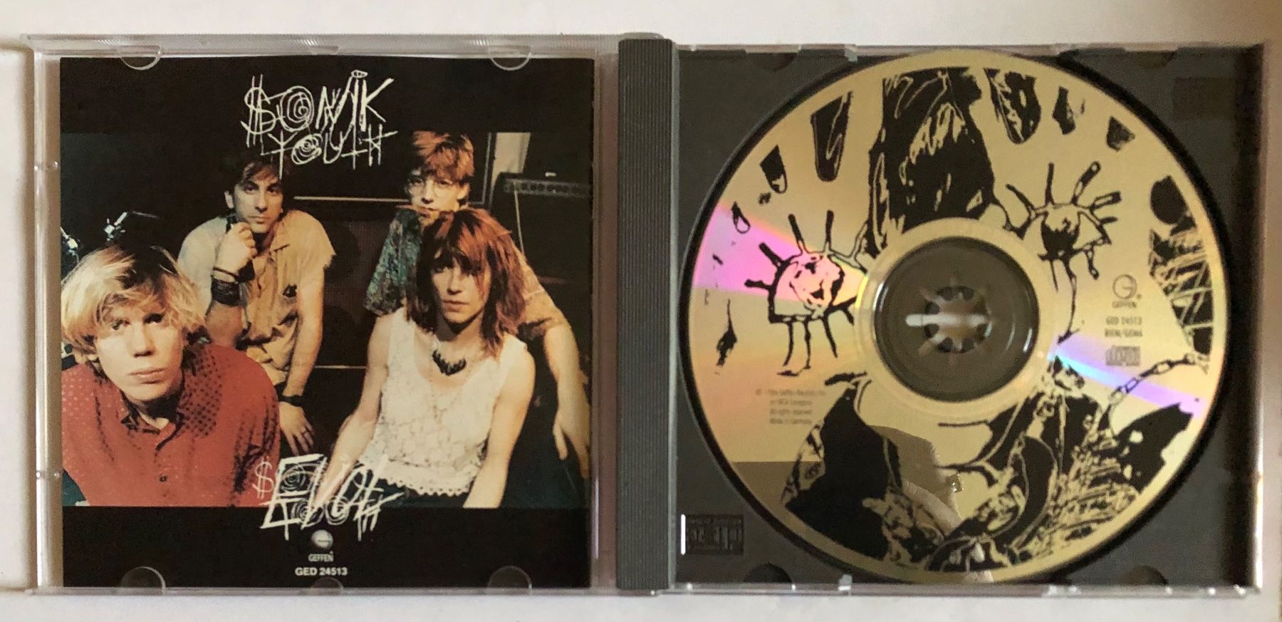 CD: SONIC YOUTH - EVOL – Usato da Poliez-Pittet venduto da Newtown-Records 2