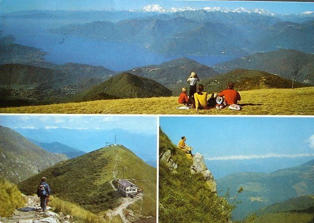 Cartoline postali: Malcantone MONTE LEMA Ristorante Vetta – Usato da Jona venduto da philajona