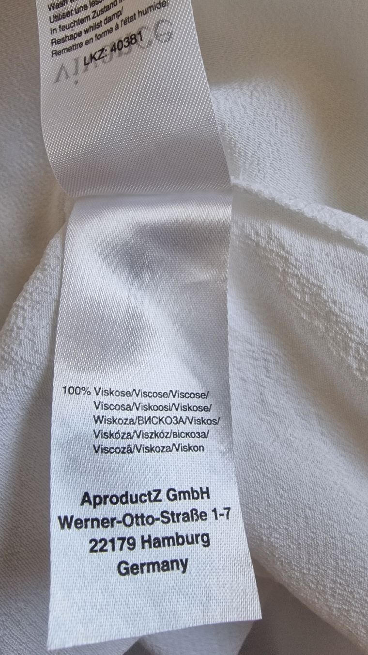 Camicette: Bluse weiss von Vivance Gr. 34 – Nuovo (secondo la descrizione) da Zofingen venduto da stm_dl82 4