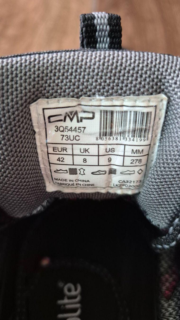 CMP Herrenschuhe: CMP Wanderschuhe Trekkingschuhe Gr. 42 - top Zustand – Gebraucht aus Fällanden von has_8zdw 7