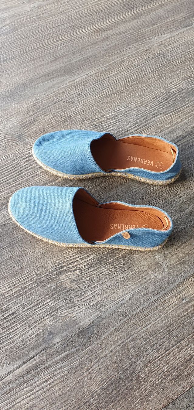 Scarpe da donna: Verbenas Espadrilles, Stoffoptik hellblau – Nuovo (secondo la descrizione) da Möriken AG venduto da Katze110 1
