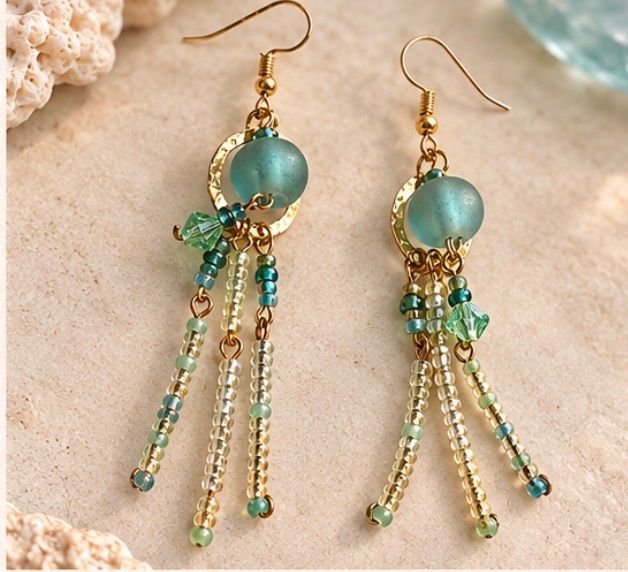 Orecchini pendenti & Orecchini a lobo: Boucles artisanales – Nuovo (secondo la descrizione) da St-Saphorin-Morges venduto da chl_s5rr