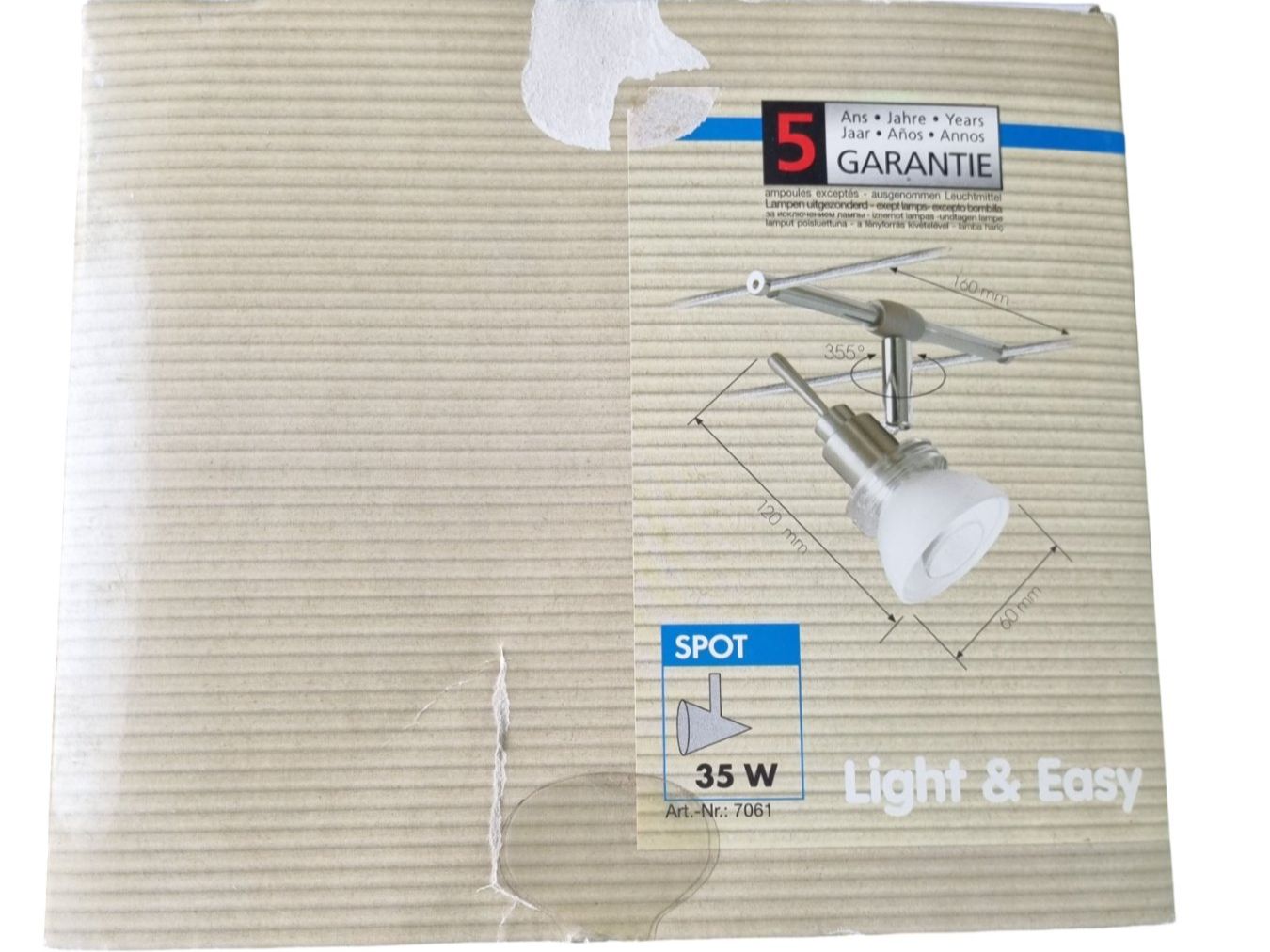 Lampen: LIGHT & EASY Spotlight Lampe – Gebraucht aus Wangen b. Olten von Restwert_Wangen 3