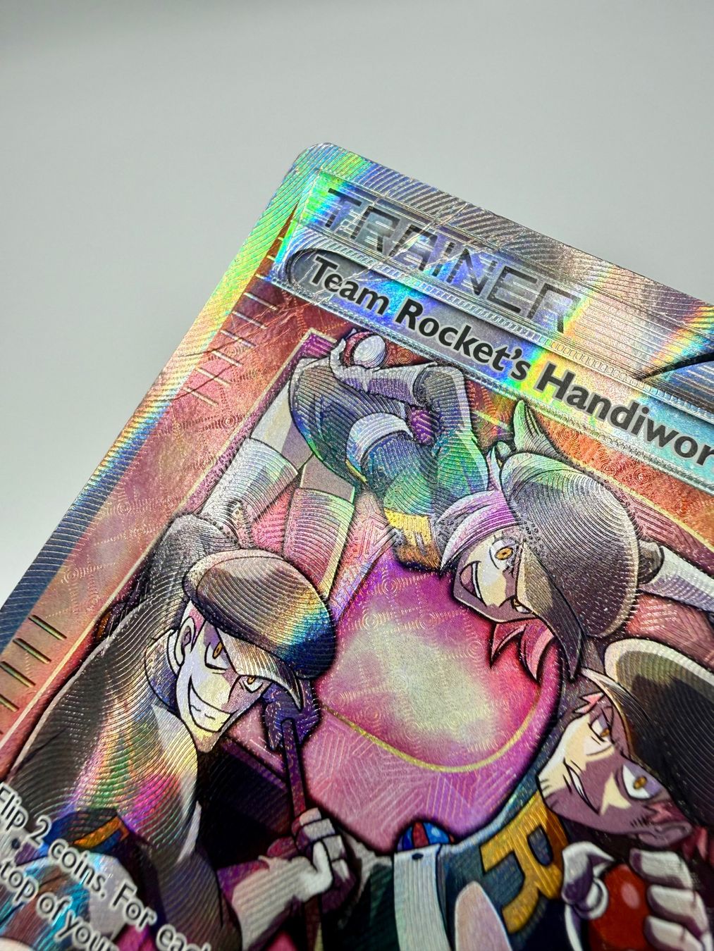 Pokémon Carte collezionabili: Pokémon Team Rocket's Handiwork 124/124 Full Art – Usato da Steffisburg venduto da SwissPokeTrade 2