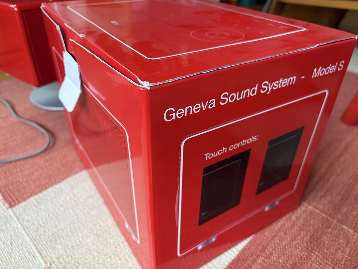 Geneva Casse acustiche: Geneva Sound System Model S Red – Usato da Maennedorf venduto da Petraam 7