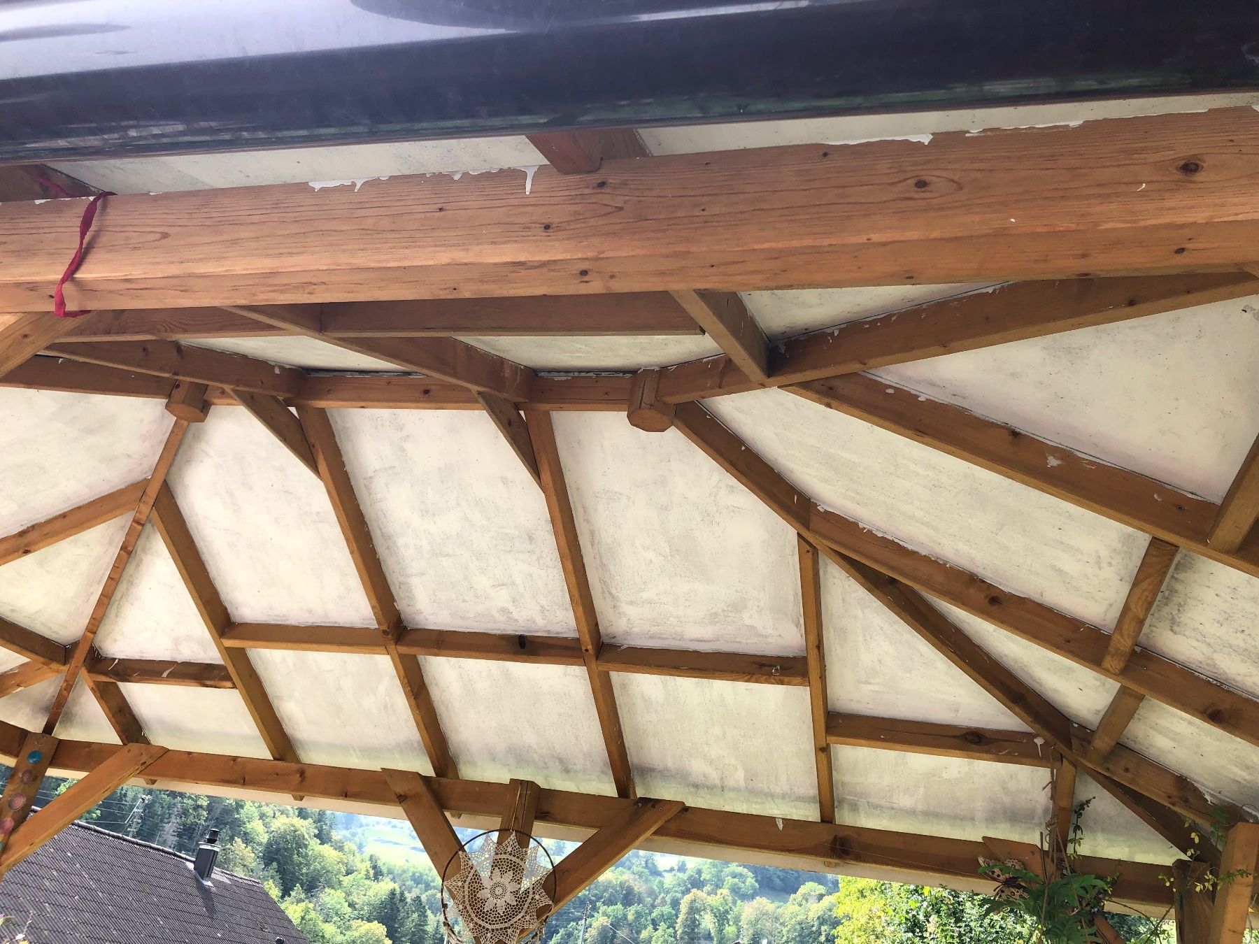 Casette da giardino & serre: Pavillon aus Holz mit Cordag Plane – Usato da Bärschwil venduto da novalu 2