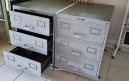 Kardex Werkzeugschrank Metall grau 4 Schubladen gebraucht