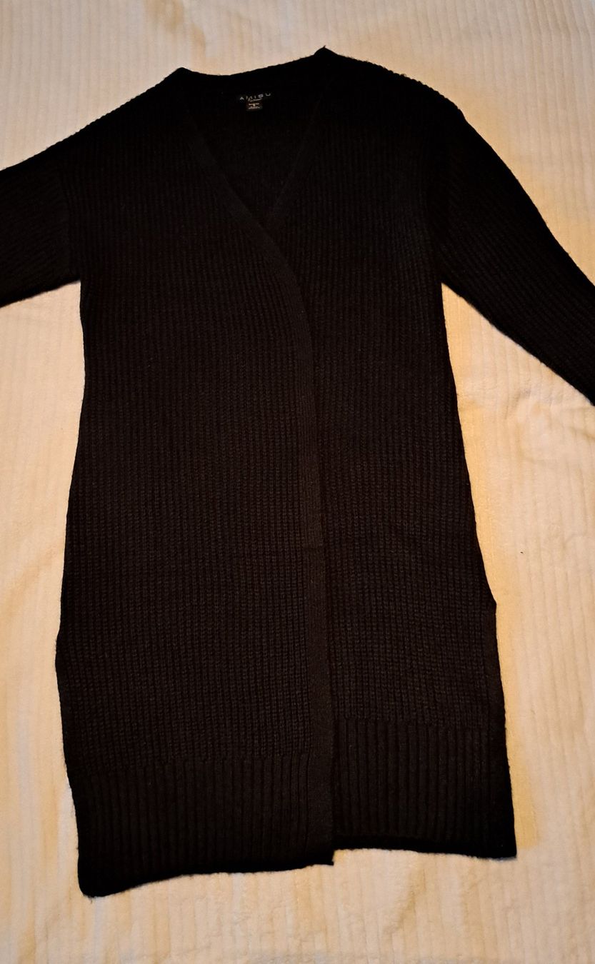 Giacche: Cardigan long noir, taille S – Nuovo e nell'imballaggio originale da Meyrin venduto da gazon02 2