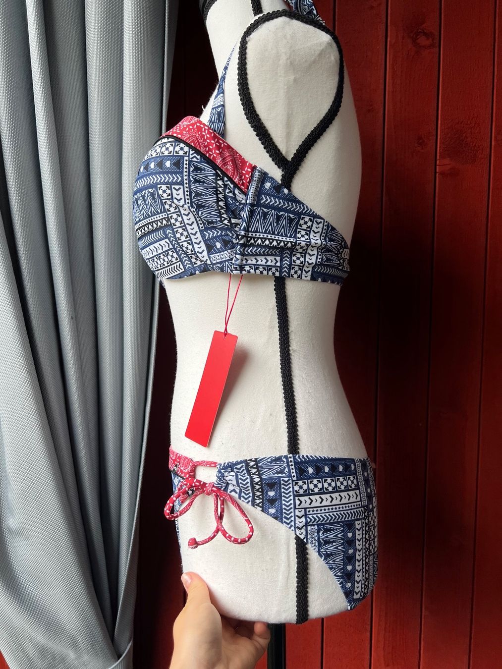 Costumi da bagno & Bikini: Neuer Bikini, exotisches Muster, Gr. 38, B/C – Nuovo e nell'imballaggio originale da Riehen venduto da edu_92w7 2